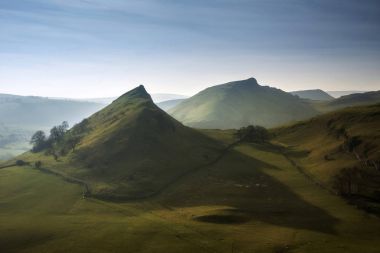 Parkhouse Hill ve krom Hill p güzel manzara resmi