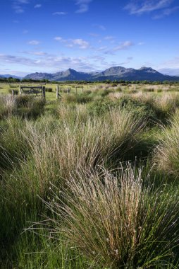Snowdonia sıradağlarının manzara sırasında doğru seyir görünümü bir