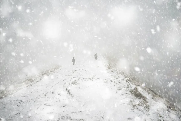 P のマム ・ トア田舎周り美しい冬の風景画像 — ストック写真