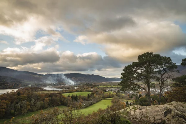 Autunno maestoso Autunno paesaggio immagine di vista da Castlehead in — Foto Stock