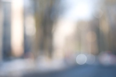 Arka plan ile bulanık