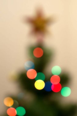 Noel ışıkları ufuk arka plan