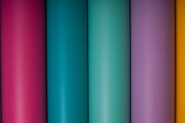 Película plástica colorida — Foto de Stock