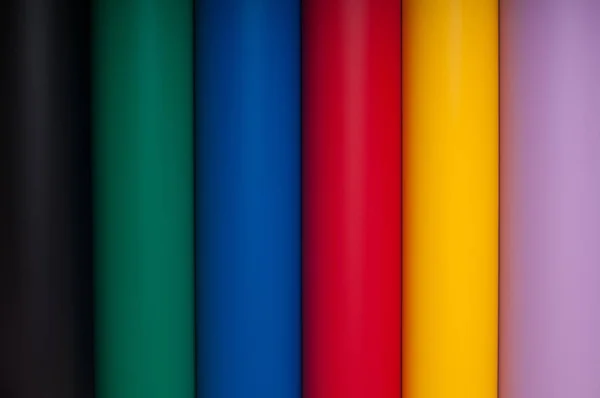 Película plástica colorida — Foto de Stock