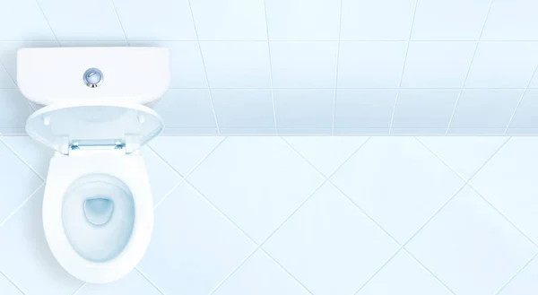 Toilette im Badezimmer. — Stockfoto