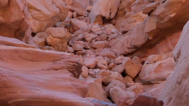Montañas Coloridas Península Del Sinaí Egipto — Vídeo de stock
