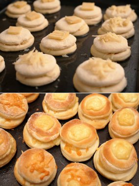 Homemade pişirme. Yakın çekim