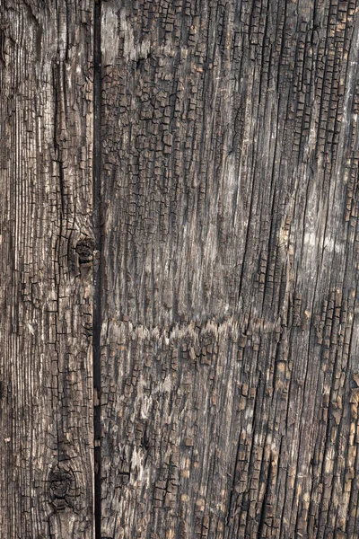 Dark Brown Wood Planks with Rough Texture — Stock Photo, Image