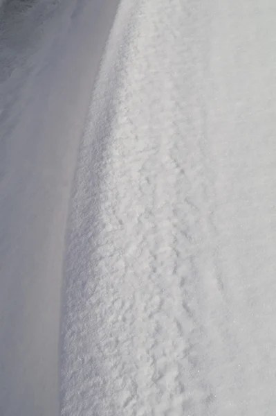 Pequena neve close up  . — Fotografia de Stock