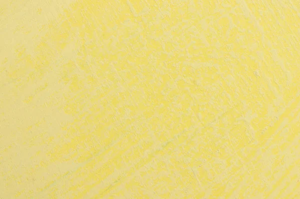 Close up pintado em tons de parede amarela — Fotografia de Stock