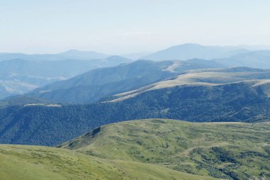 Karpatlar'ın dağ manzarası