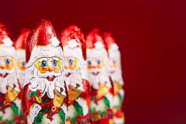 Noel Baba çikolata şekil