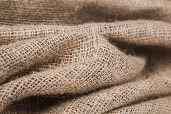 Burlap textura fundo — Fotografia de Stock