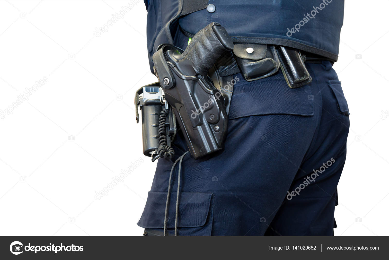 police gun belt