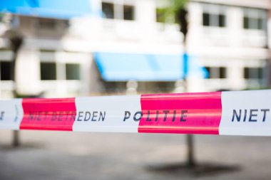 Bir olay yeri soruşturmasında Hollanda kırmızı çizgisi