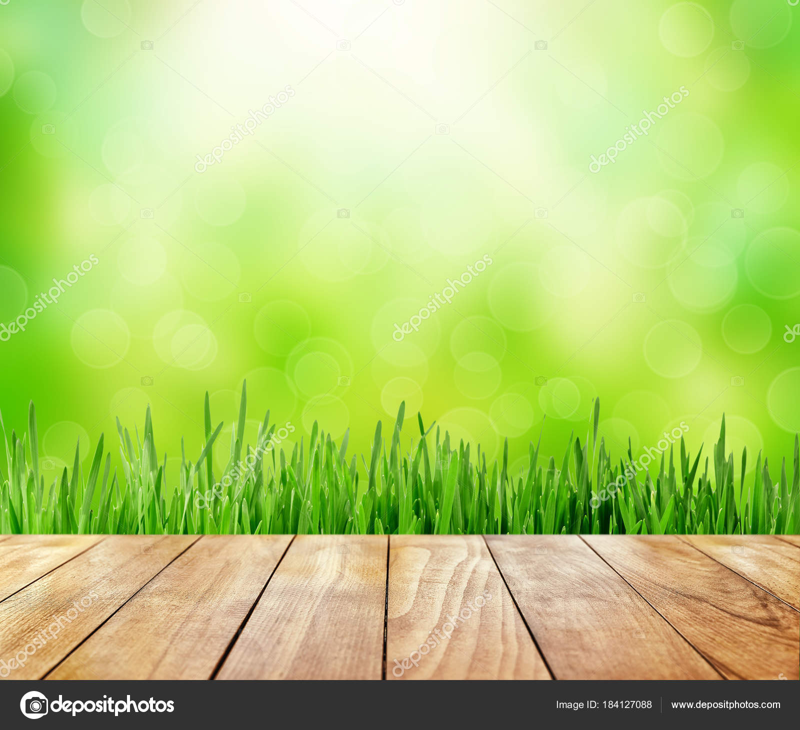 Abstract green nature background Stock Photo by ©Preto_perola 184127088