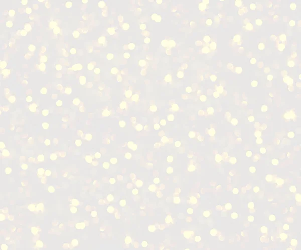Dekorativa jul bakgrund med bokeh ljus och snöflingor — Stockfoto