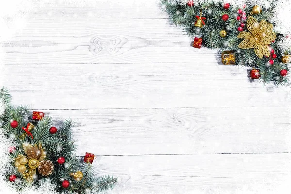 Schöner weihnachtlicher Hintergrund. — Stockfoto