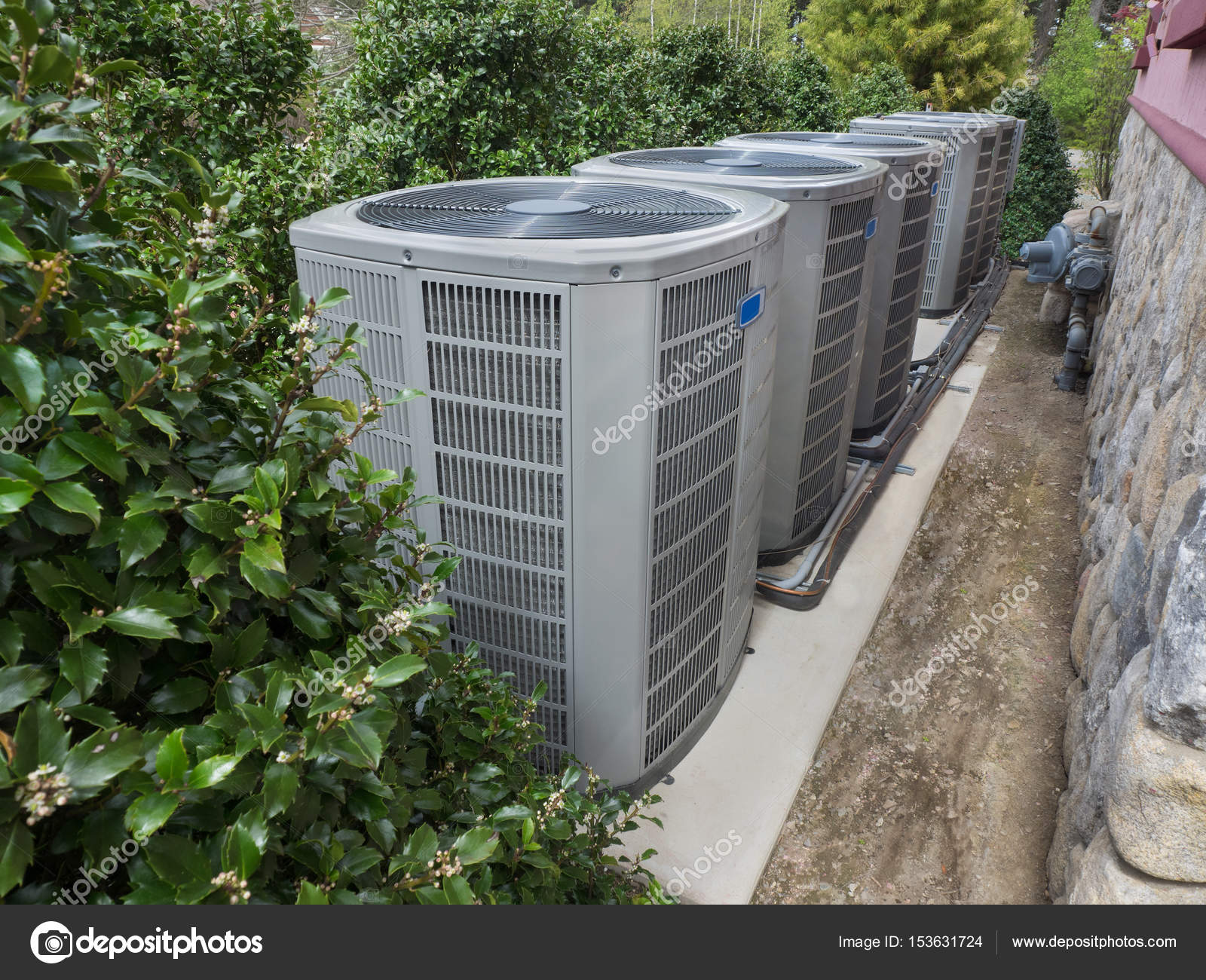 Air conditioning and heating units Stock Photo by ©Sonar 153631724