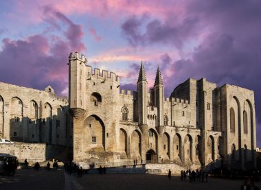 Palace of the Popes, Avignon, France clipart