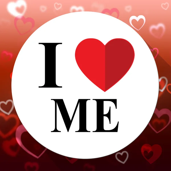 Love Me Significa Grande Y Maravilloso Ser —  Fotos de Stock