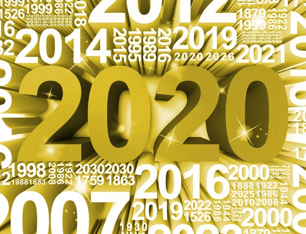 2 천 20 쇼 2020 행사 3d 렌더링 — 스톡 사진