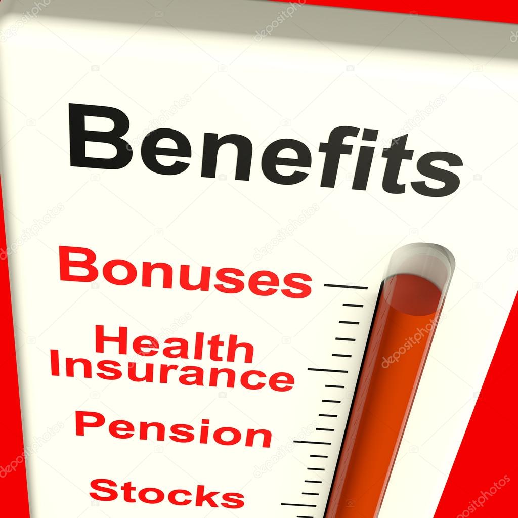 Benefits Meter Showing Bonus Perks Or Rewards