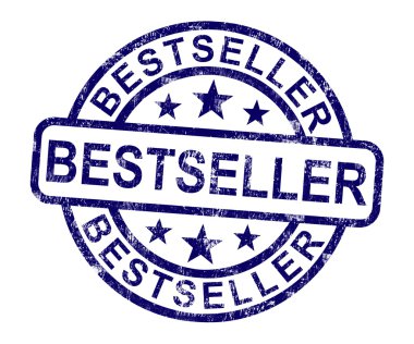 en üst düzey veya lider bestseller damgası gösterir