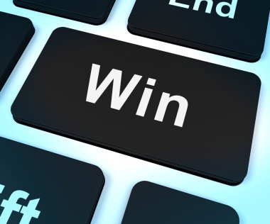 anahtar temsil eden zafer ve başarı online kazanmak