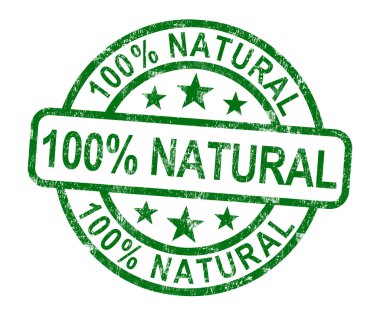 % 100 doğal pul saf hakiki ürün gösterir