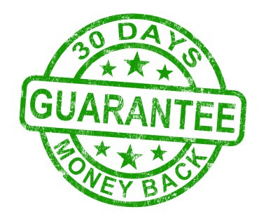 30 gün para iade garantisi damgası