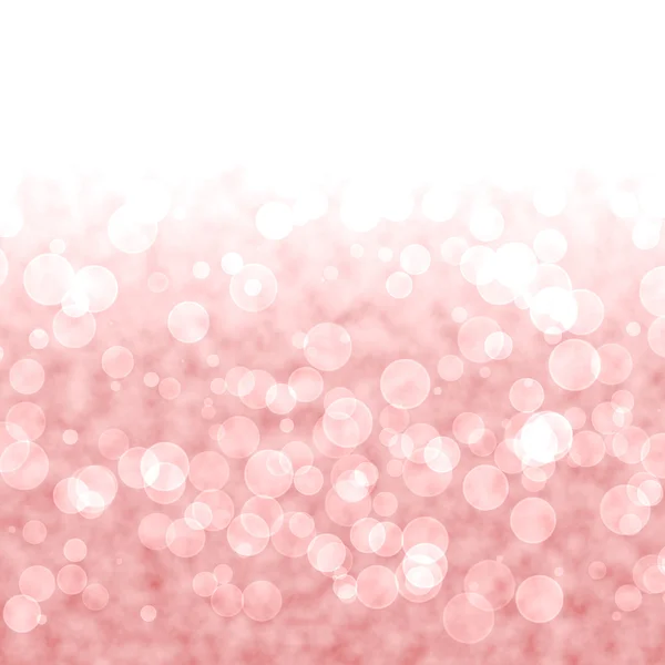Bokeh Vibrant Red Or Pink Background With Blurry Lights — Stock Photo, Image