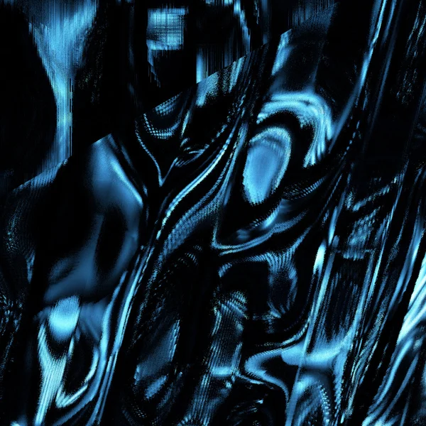 Fondo de lámina azul brillante reflectante Bumpy y arrugado —  Fotos de Stock