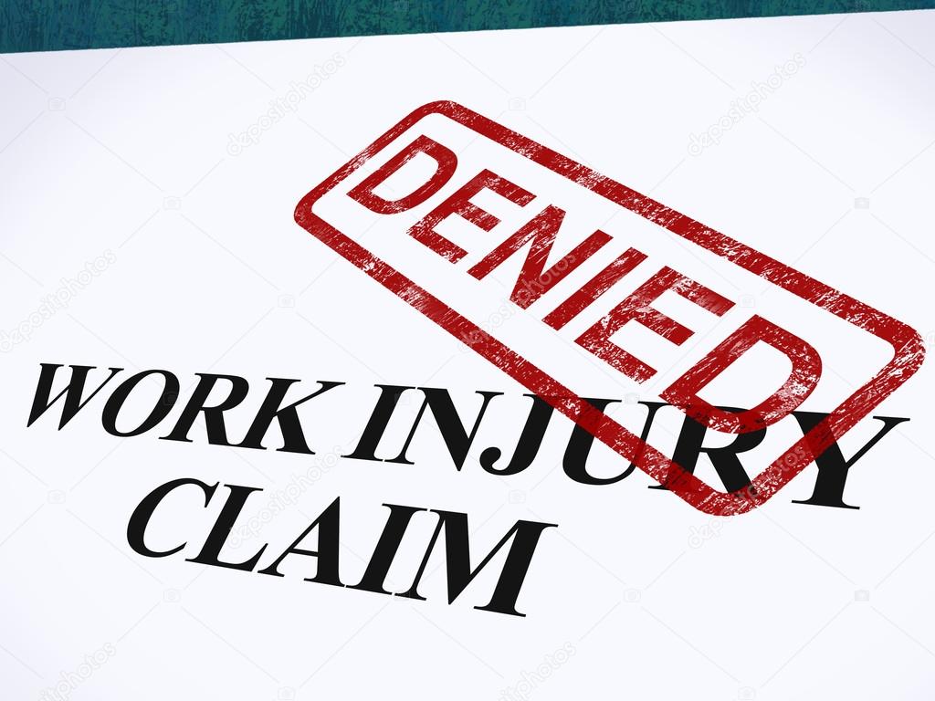 Work Injury Claim Denied Shows Medical Expenses Refused