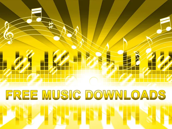 Descargas de música gratis muestra sin costo Mp3 —  Fotos de Stock
