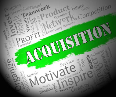 Tedarik tedarik ve Attainm temsil eden edinme kelimeler