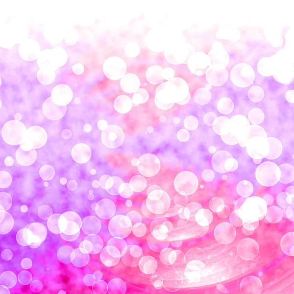 Bokeh levendige rode roze achtergrond met Wazig Lights — Stockfoto