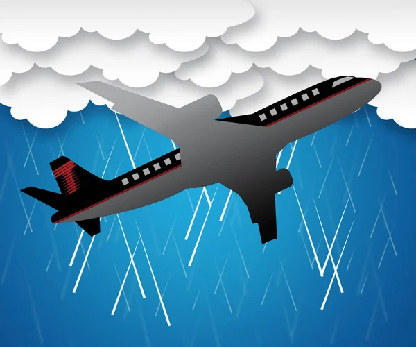 Donald Trumpf Flugzeug zeigt Präsident fliegen 3d Illustration — Stockfoto