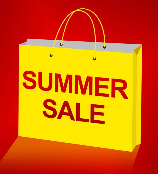 Summer Sale предлагает трехдневные скидки — стоковое фото