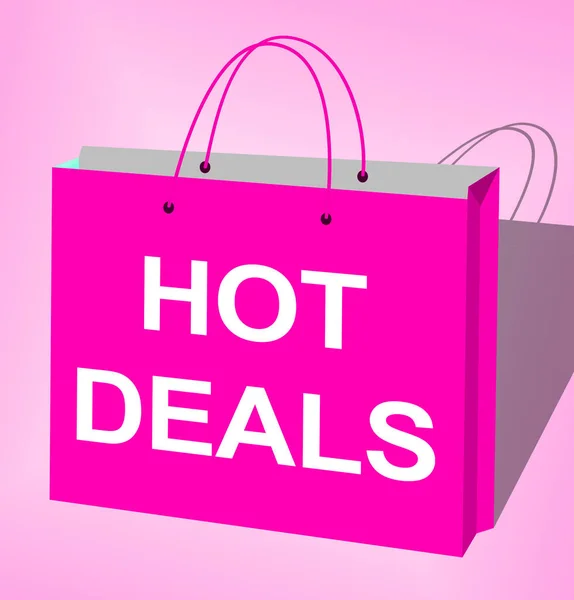 Hot Sale Displays Best Deals 3d Illustration — Stock Photo, Image