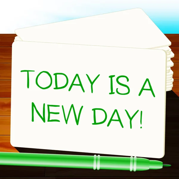 Today Is A New Day Joy 3d Illustration