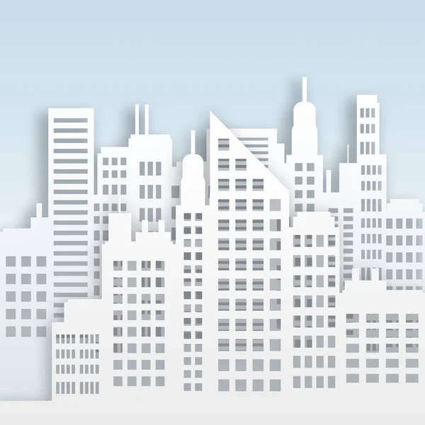 Skyscraper Buildings Displays Corporate Cityscape 3d Illustratio — Stock Photo, Image