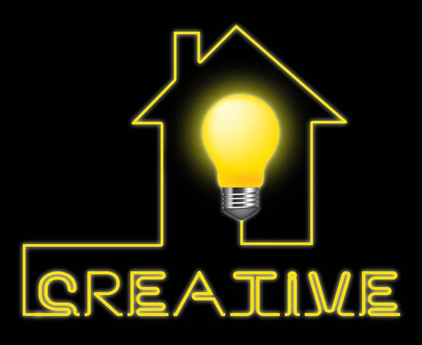 Creatieve lichtshows ideeën verbeelding en concepten — Stockfoto