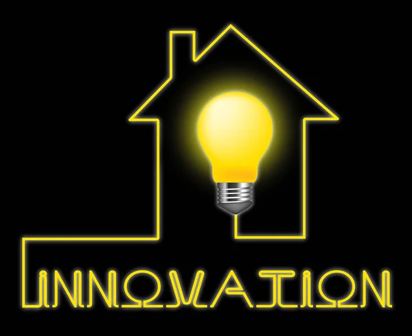 Innovatie lichtshows reorganisatie transformatie en bepaalderegio'senjuistbepaaldemaatschappe — Stockfoto