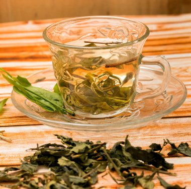 Çin yeşil çay içme iyi ve sağlıklı yaşam temsil eder  