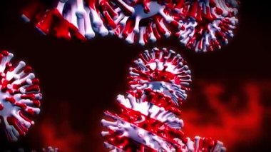 Covid-19 Singapur Coronavirus iletimi salgın ya da tecrit anlamına geliyor. Singapur 2019 ncov salgını ve 19 salgını - 3 boyutlu animasyon