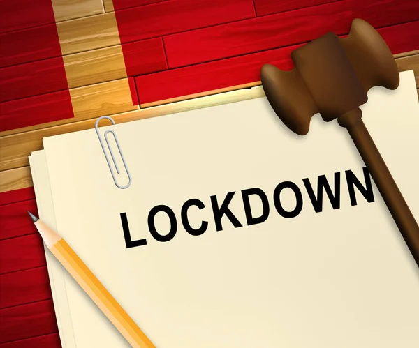 Denmark Lockdown Coronavirus Covid Stay Home Order Enforce Self Isolation — Stock Photo, Image