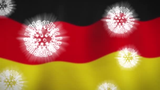 코로나 바이러스 Germany Virus Lockdown 2019 Covid19 Outbreak 세계적으로 유행하고 — 비디오