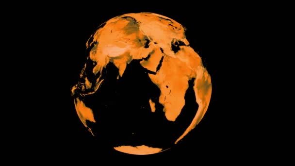 Climate Change Globe Shows Radiation Temperature Climate Change Effect  Earth — Stock Video © stuartmiles #372470500
