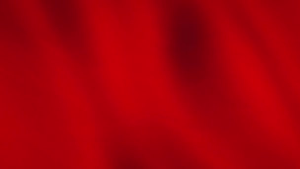Advertencia Bandera Roja Como Símbolo Peligro Peligro Signo Emergencia Símbolo — Vídeo de stock